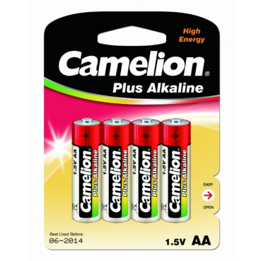 Батарейка Camelion Plus Alkiline AA 1,5В (4 шт.)