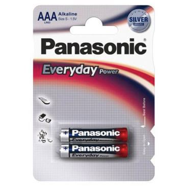 Батарейка Panasonic Alkaline AAA 1,5В (2 шт.)