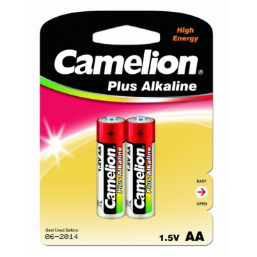 Батарейка Camelion Plus Alkiline AA 1,5В (2 шт.)