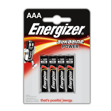 Батарейка Energizer Alkaline AAA 1,5В (4 шт.)